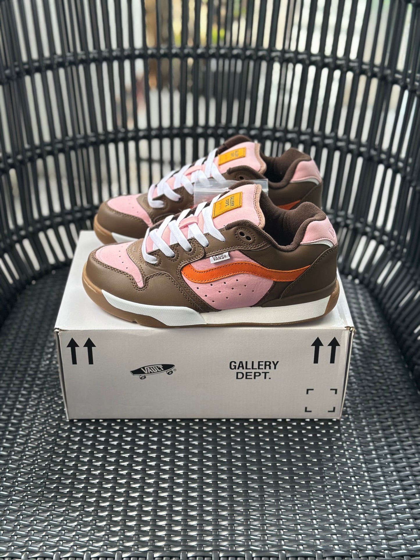 Gallery dept. x Vans - Pink/Brown
