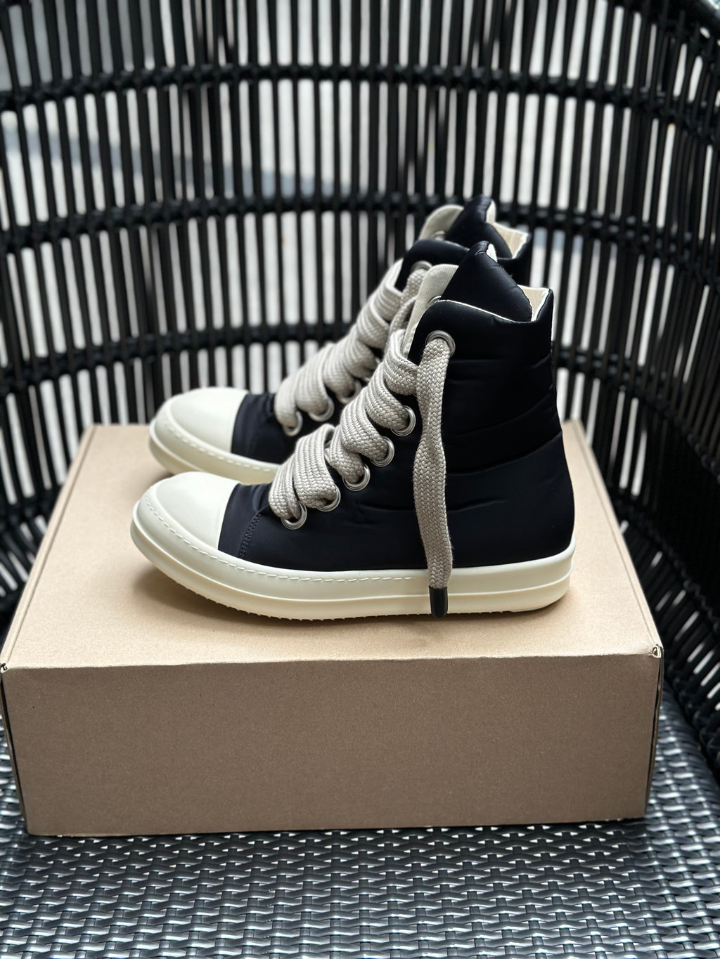 Rick owens Drkshdw - Jumbolace Puffer High