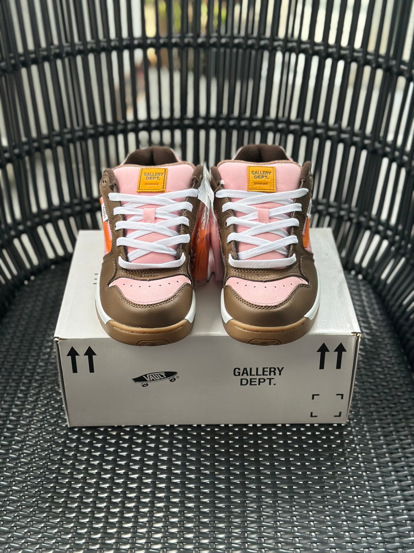 Gallery dept. x Vans - Pink/Brown