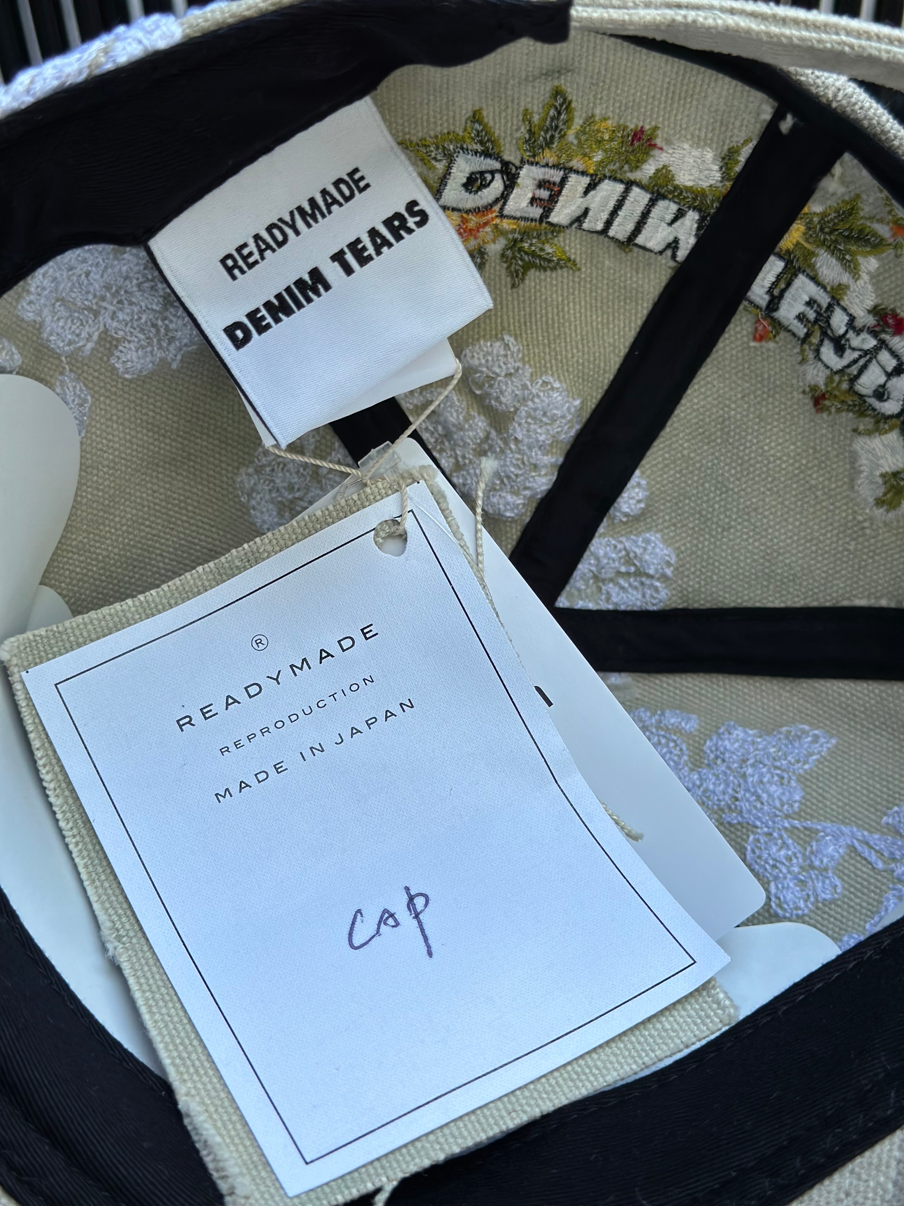 Readymade x Denimtears - Cream cap