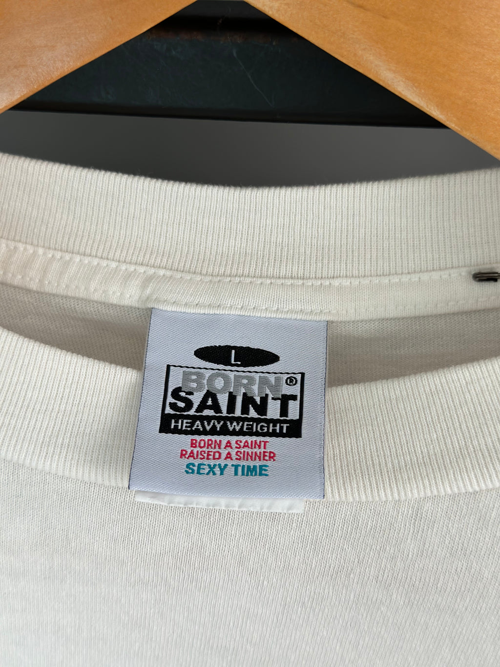 Saint michael - Born a sinner raised a saint long sleeve