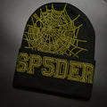 Sp5der - Rhines stone Logo Beanie