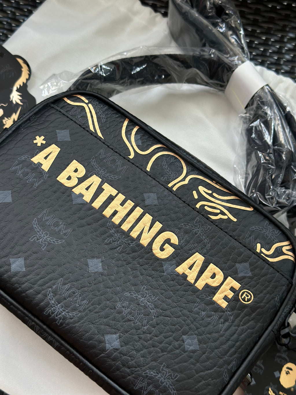 Bape x Mcm - Shoulder Bag
