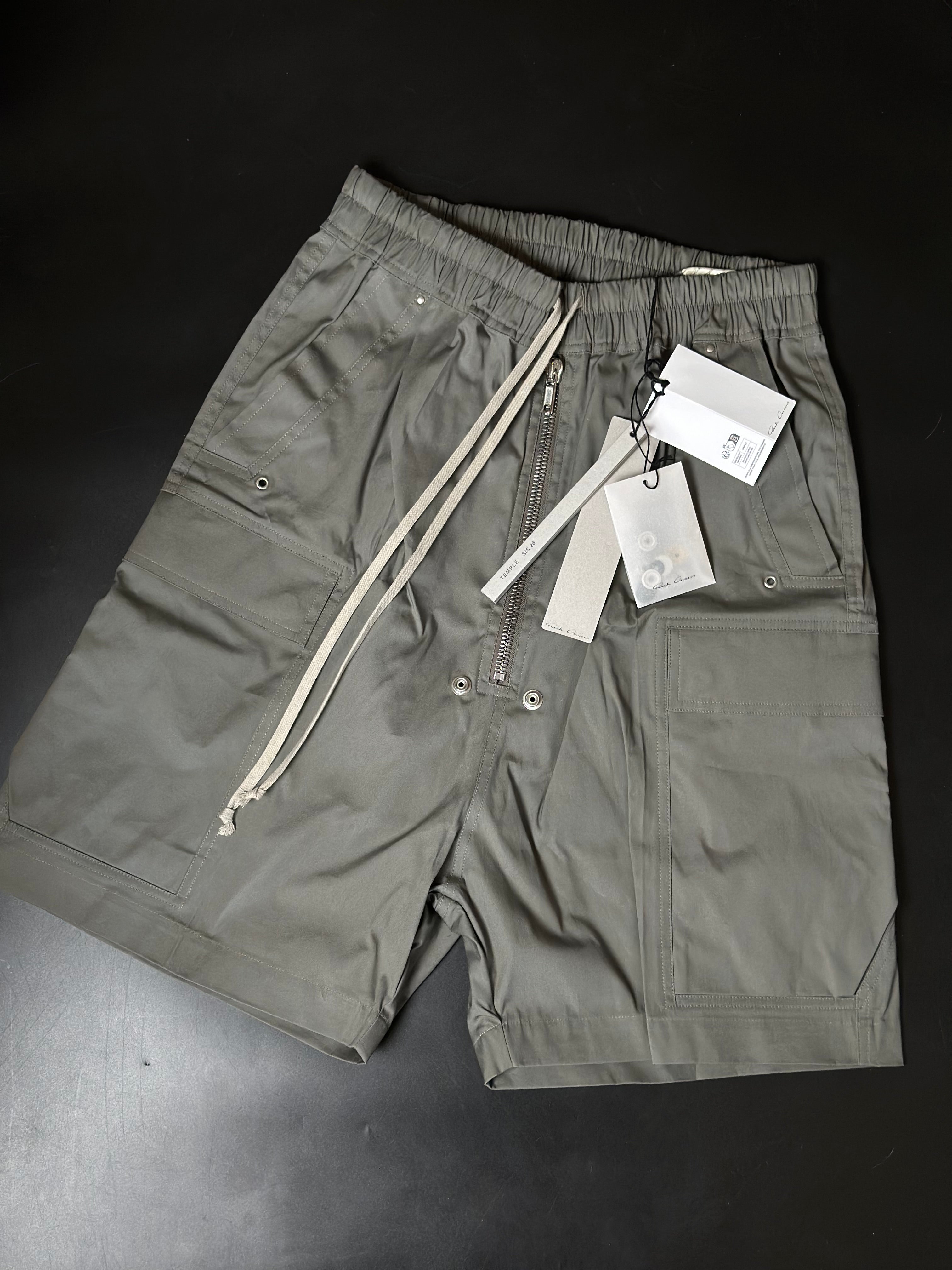 Rick owens - Cargobela Poplin Shorts