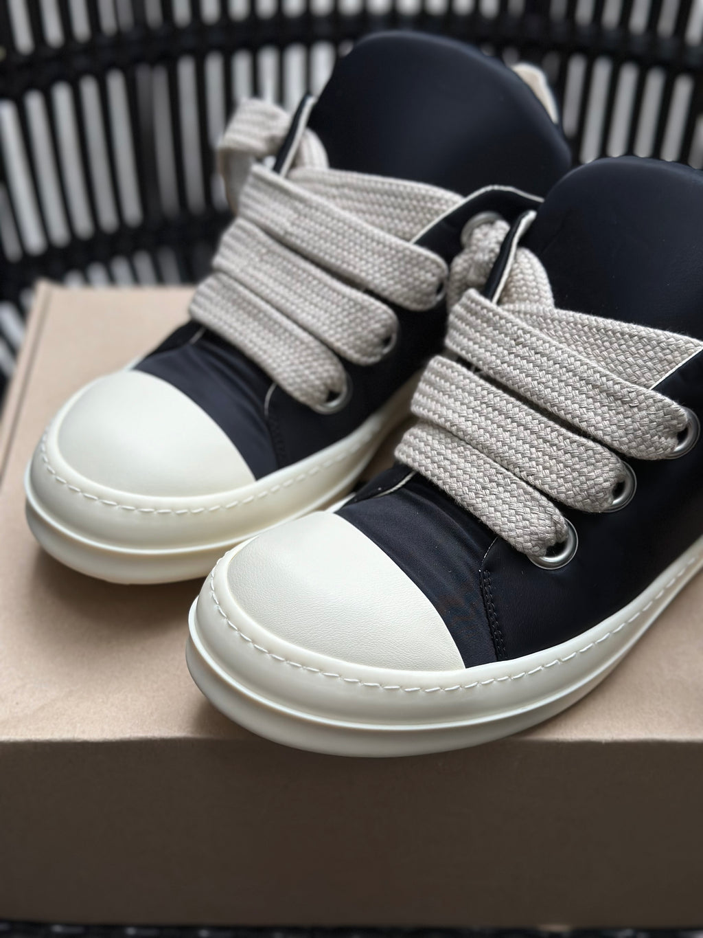 Rick owens Drkshdw - Jumbolace puffer low