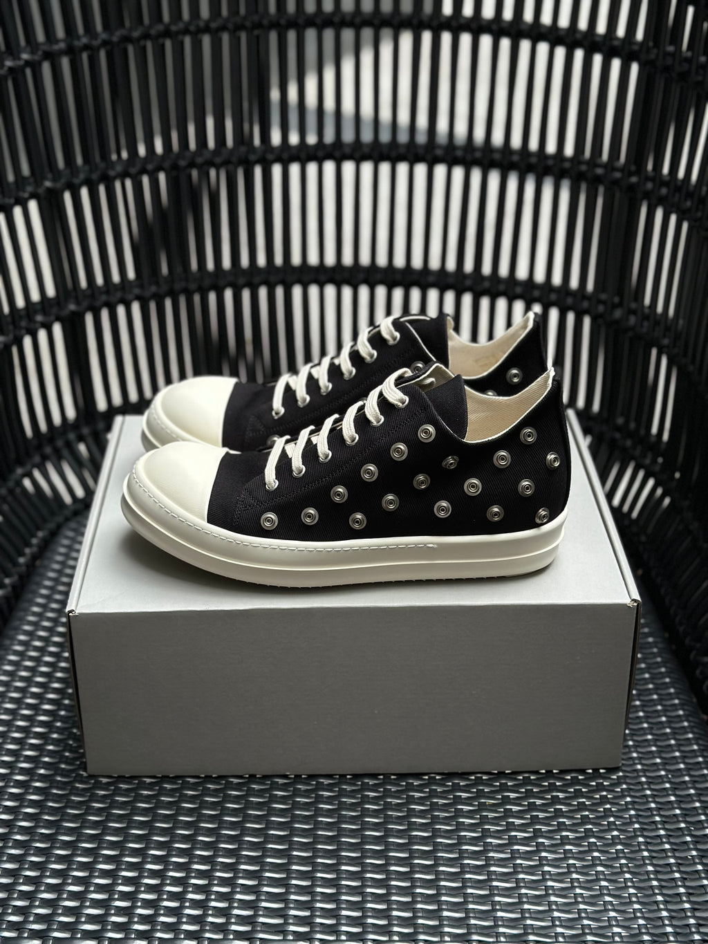 Rick owens Drkshdw-2023 Luxor Ramones low