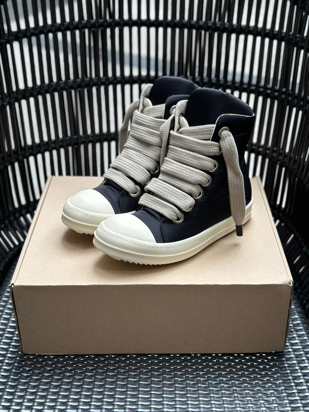 Rick owens Drkshdw - Jumbolace Puffer High