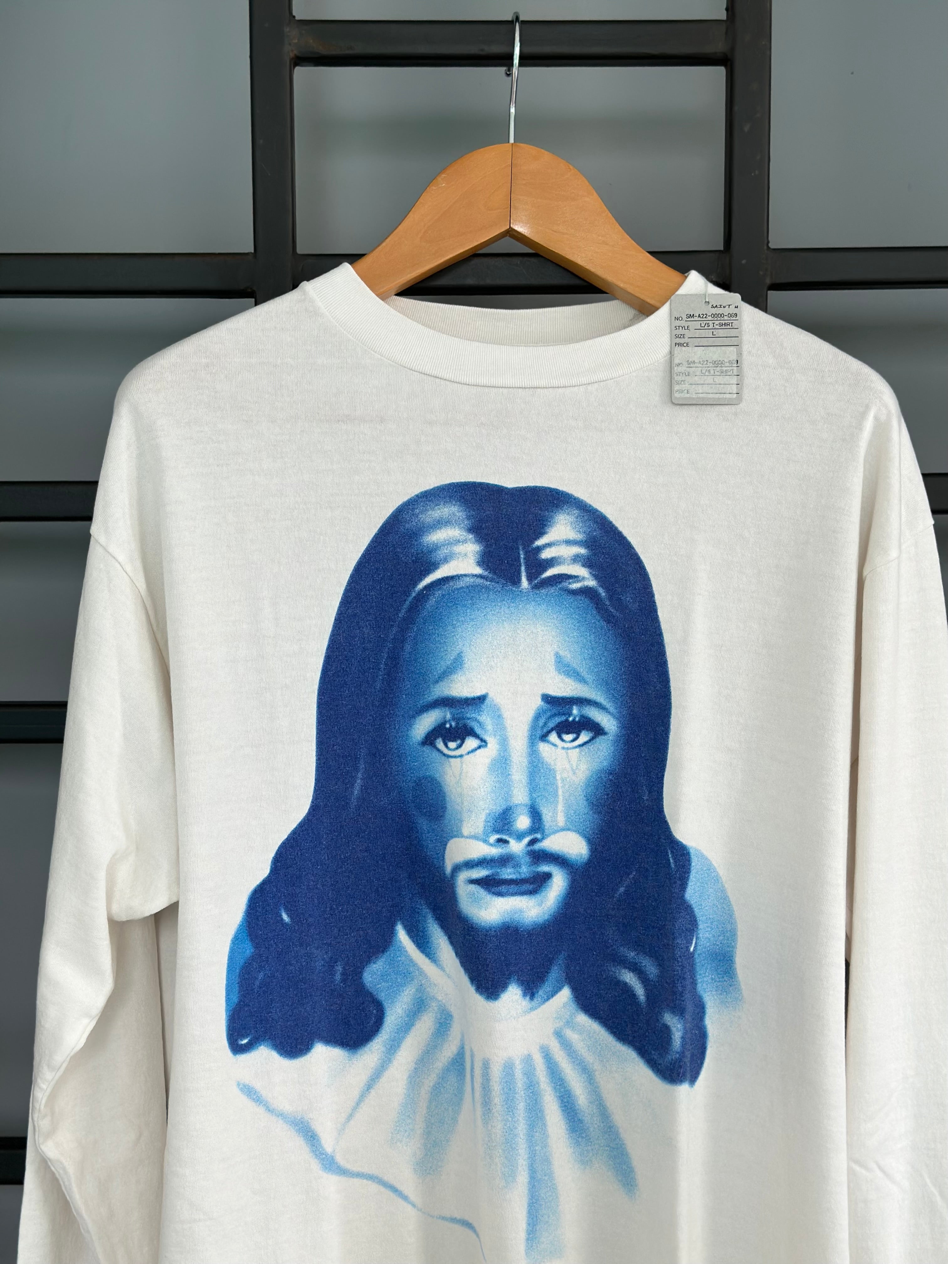 Saint michael - Born a sinner raised a saint long sleeve