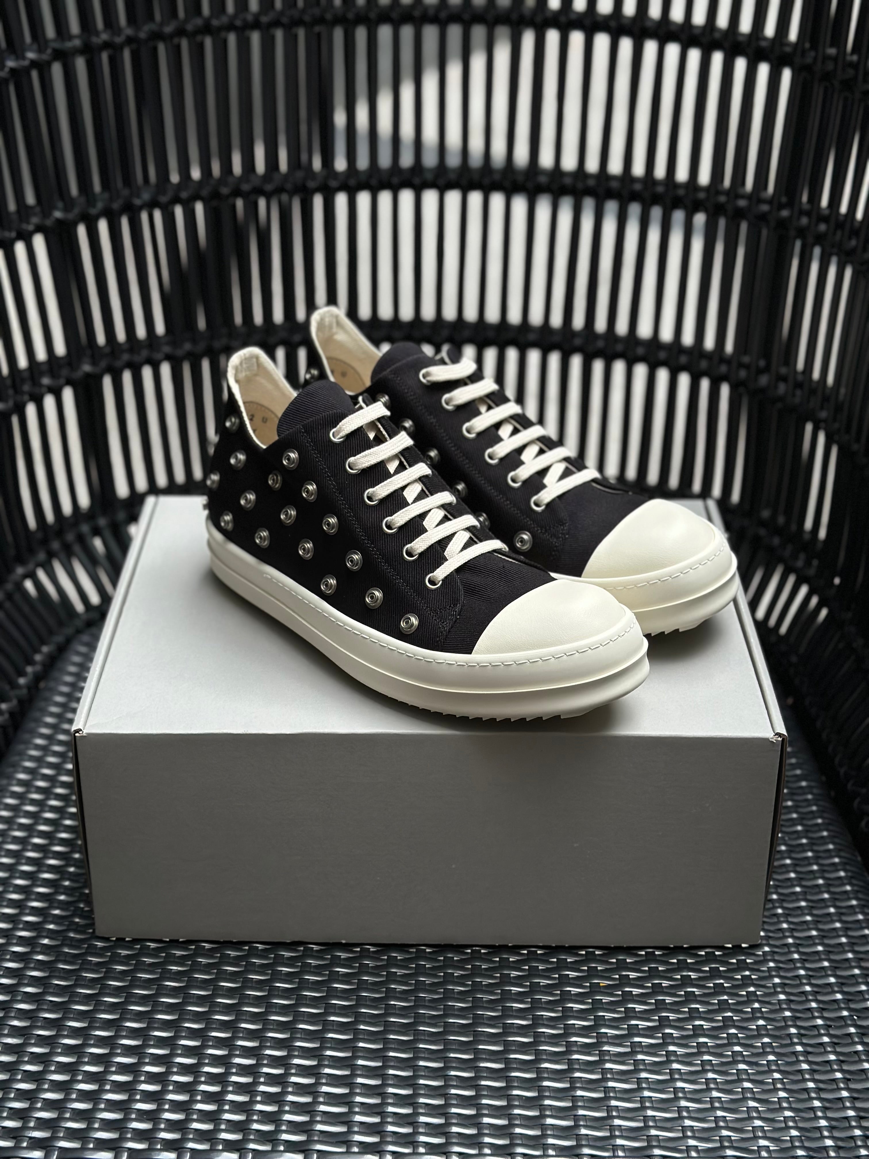 Rick owens Drkshdw-2023 Luxor Ramones low