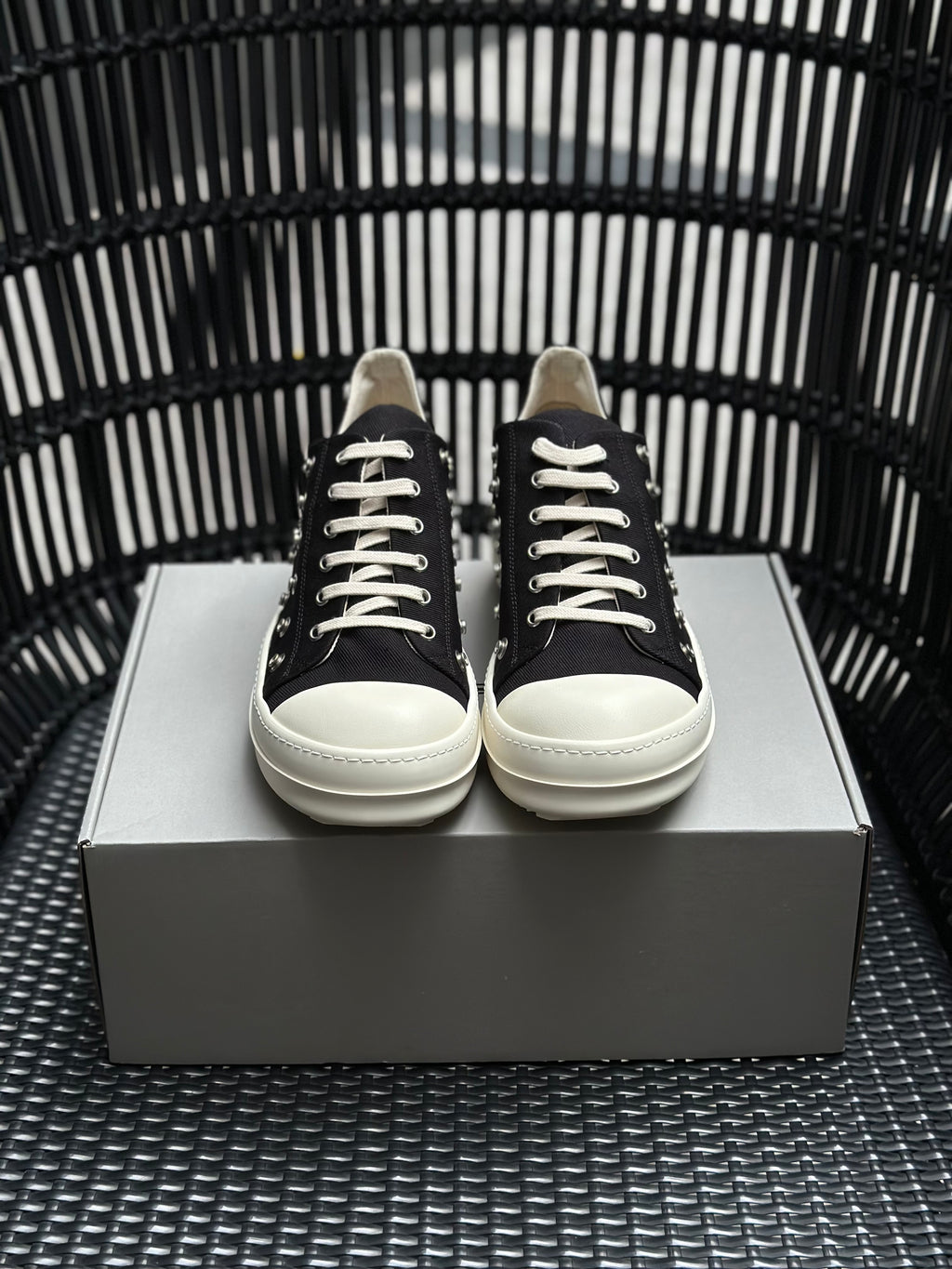Rick owens Drkshdw-2023 Luxor Ramones low