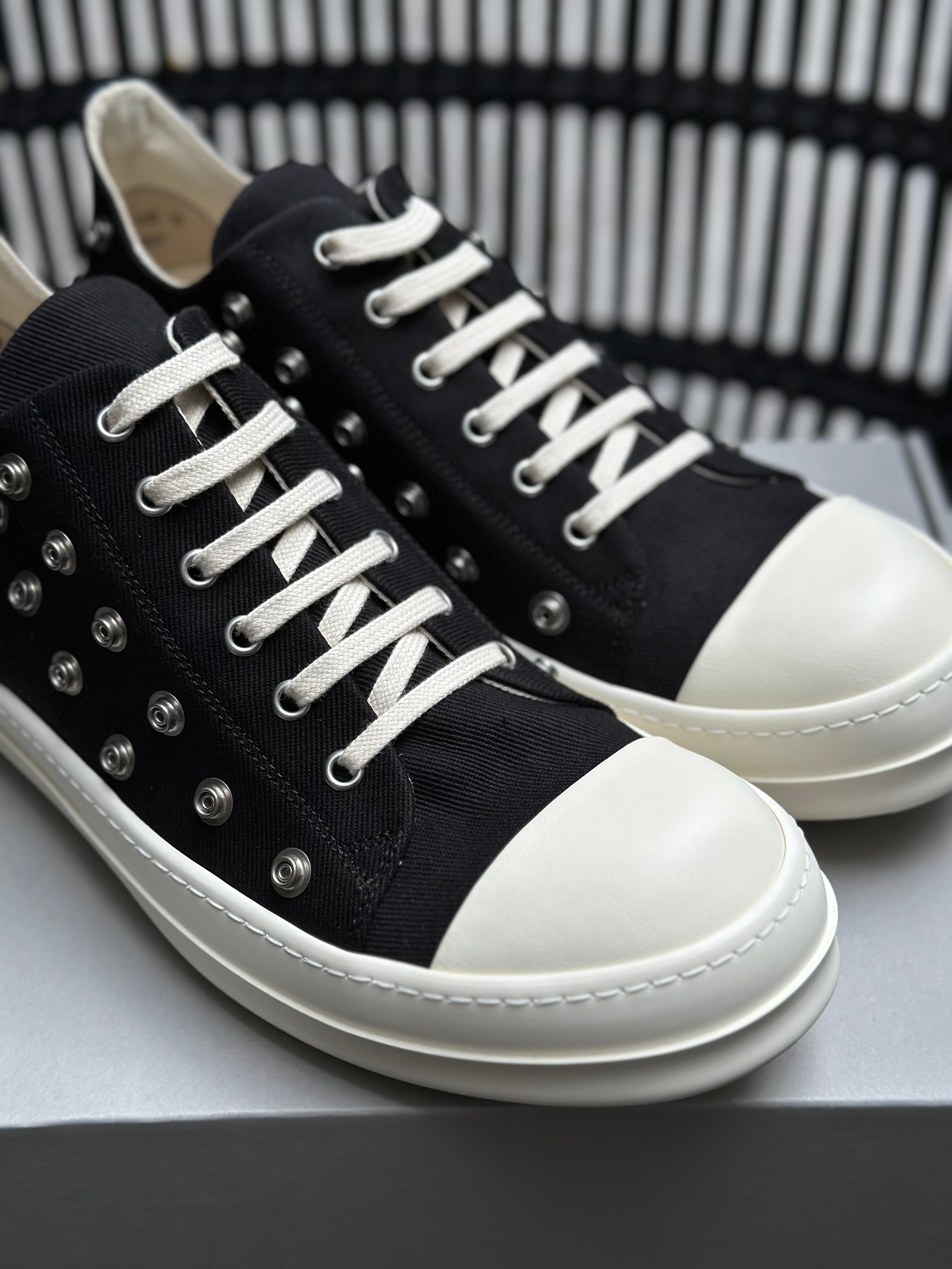Rick owens Drkshdw-2023 Luxor Ramones low