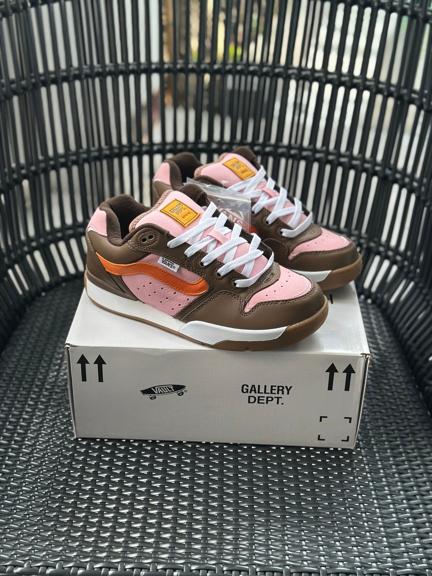 Gallery dept. x Vans - Pink/Brown