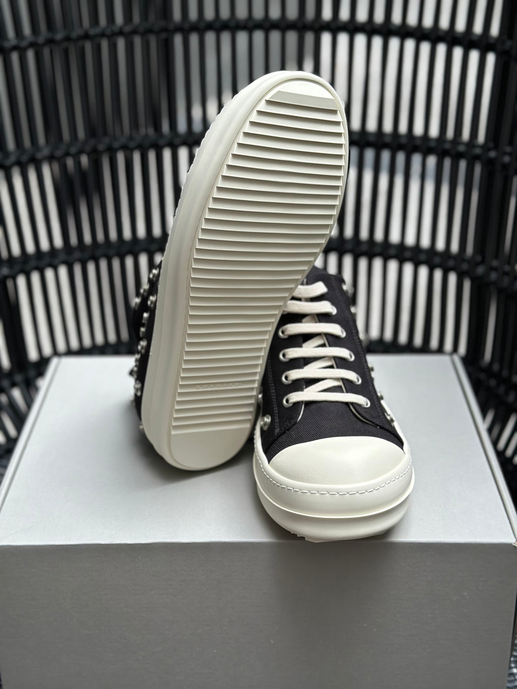 Rick owens Drkshdw-2023 Luxor Ramones low