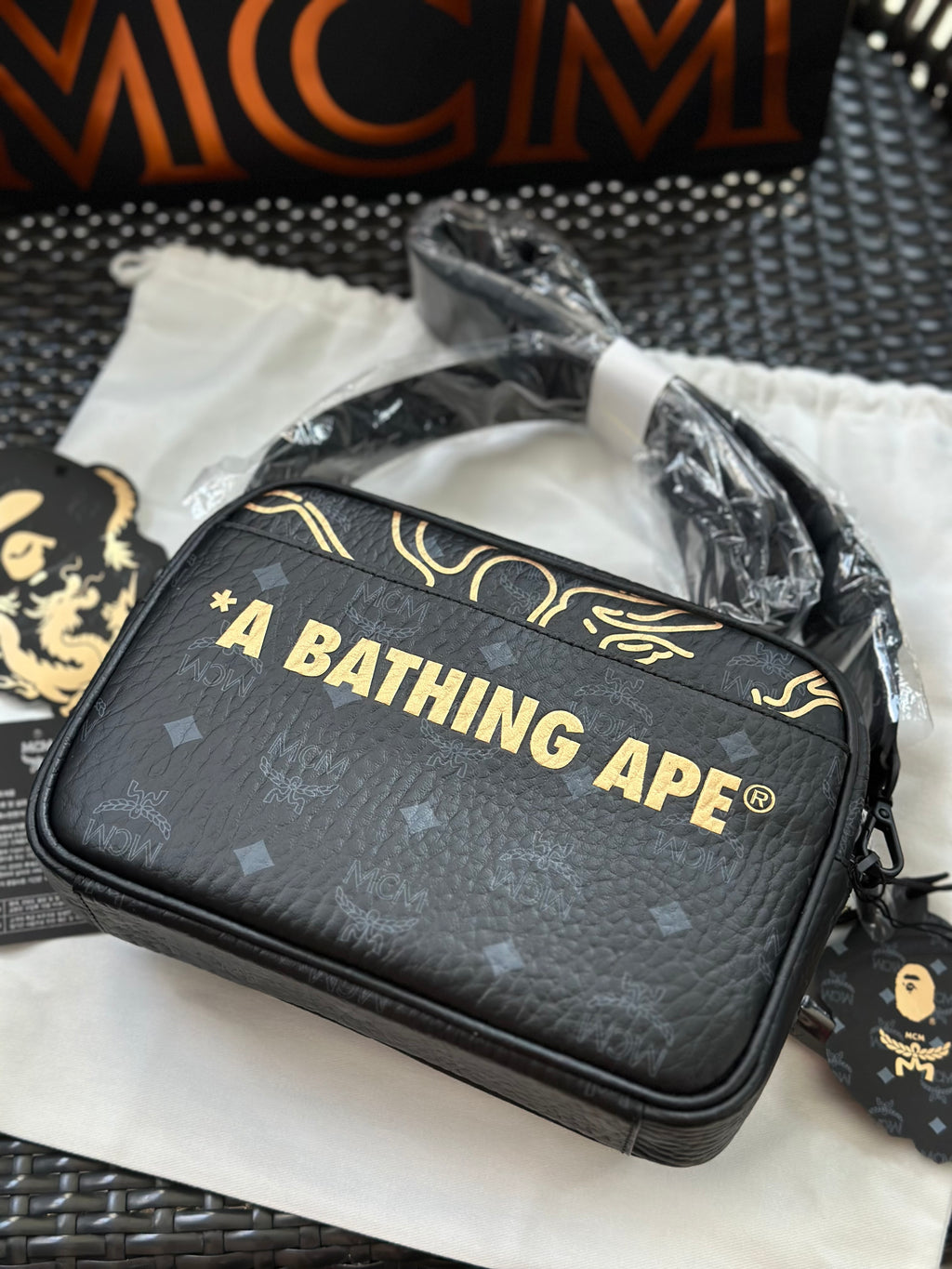 Bape x Mcm - Shoulder Bag
