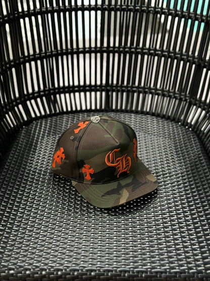 Chrome hearts - Camo Cemetery Snapback