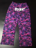 Bape x Syna - Purple Sweatpants