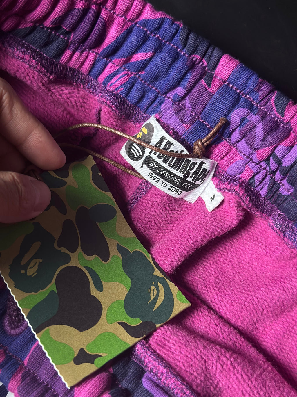 Bape x Syna - Purple Sweatpants