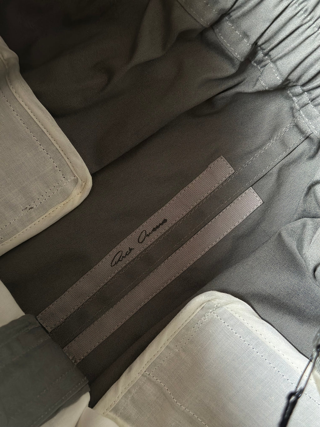Rick owens - Cargobela Poplin Shorts