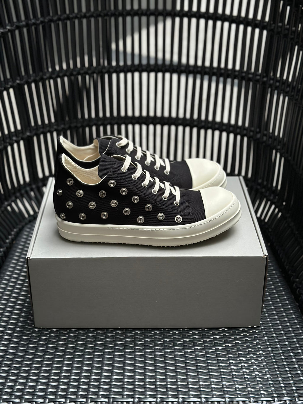 Rick owens Drkshdw-2023 Luxor Ramones low