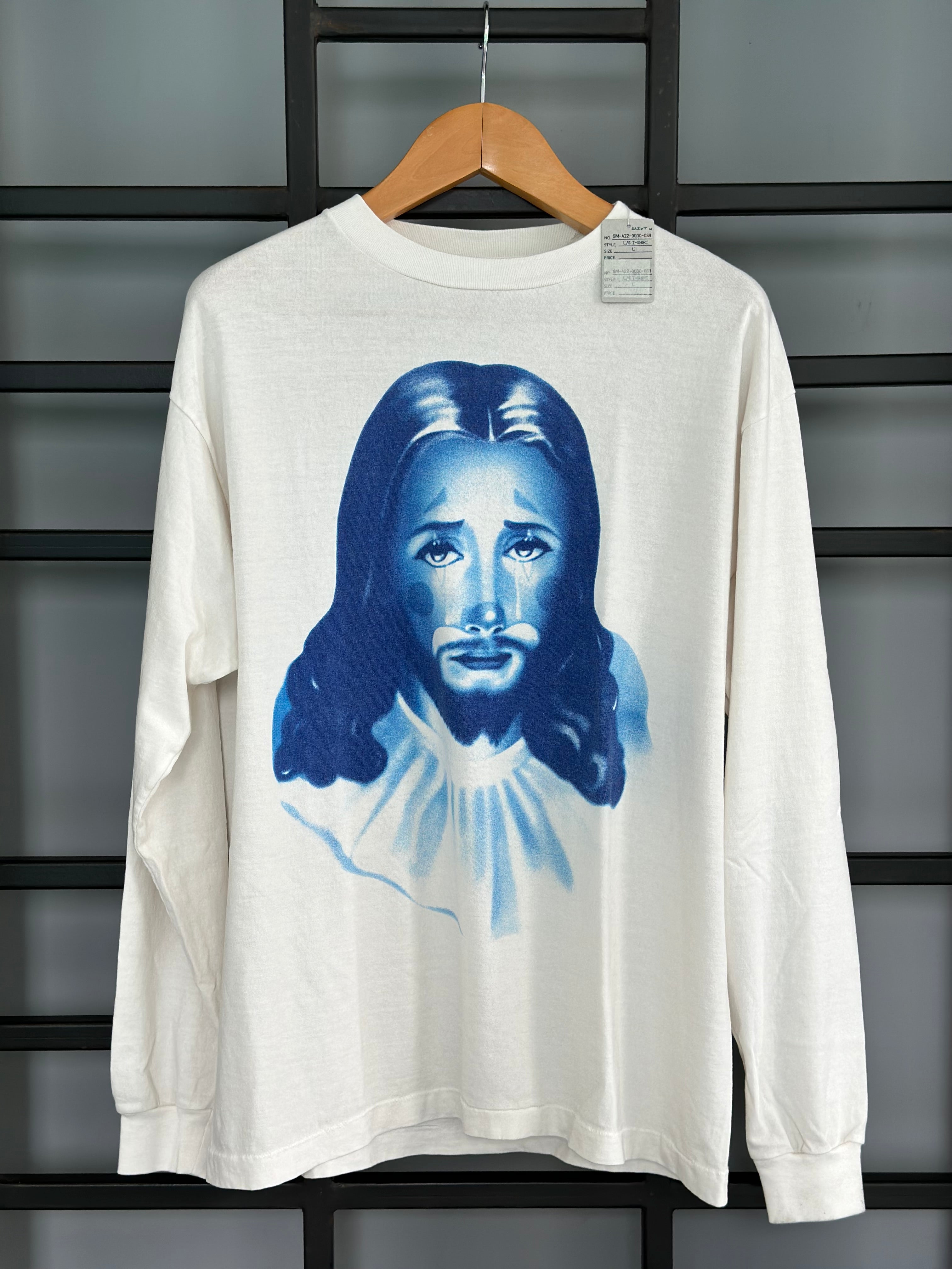 Saint michael - Born a sinner raised a saint long sleeve