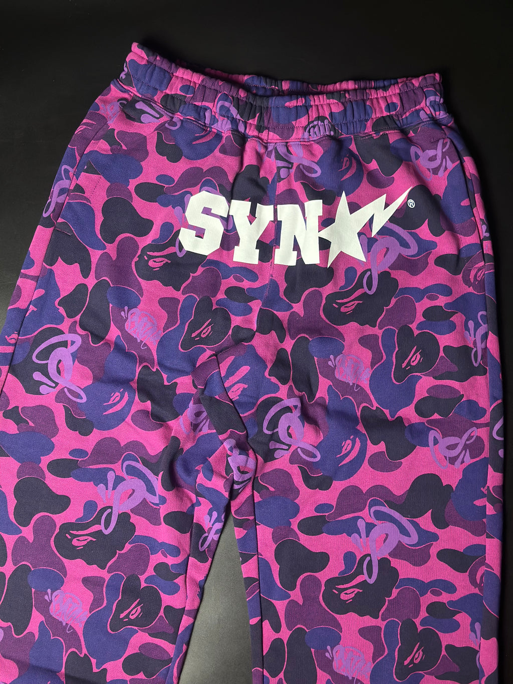 Bape x Syna - Purple Sweatpants