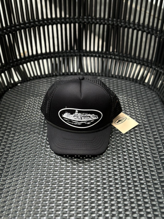 Corteiz - Alcataz Logo trucker cap